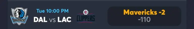 Mavericks vs Clippers AI Prediction Best Bet - NBA AI Pick