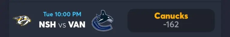 Predators vs Canucks AI Prediction - Game 2 - AI NHL Picks