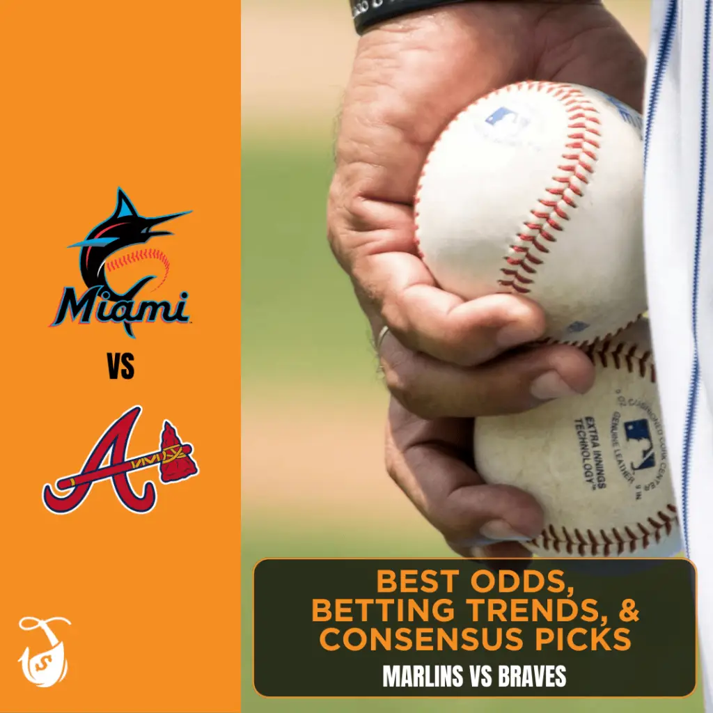 miami marlins vs atlanta braves best odds betting trends consensus pick