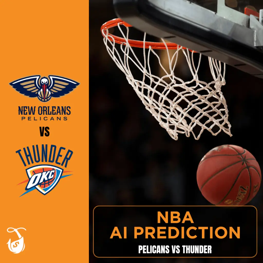 pelicans vs thunder AI prediction for game 2 pick (1)