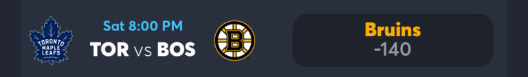 Maple Leafs vs Bruins AI Prediction Game 7 - AI NHL Pick