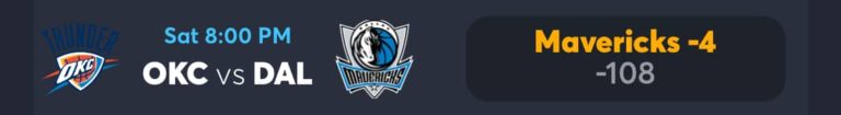 Thunder vs Mavericks AI Predictions - Game 6 pick