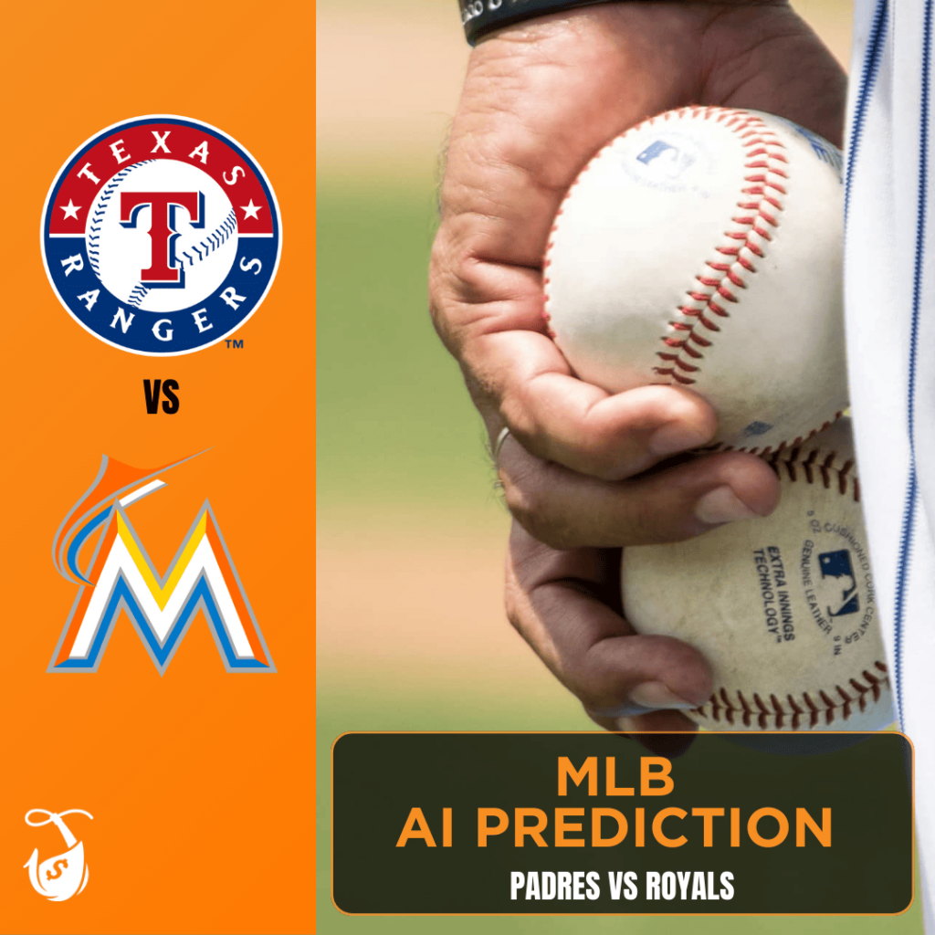 Free Rangers vs Marlins AI Prediction for today's baseball game (6/1/24). AI MLB picks for Texas Rangers vs Miami Marlins bets.