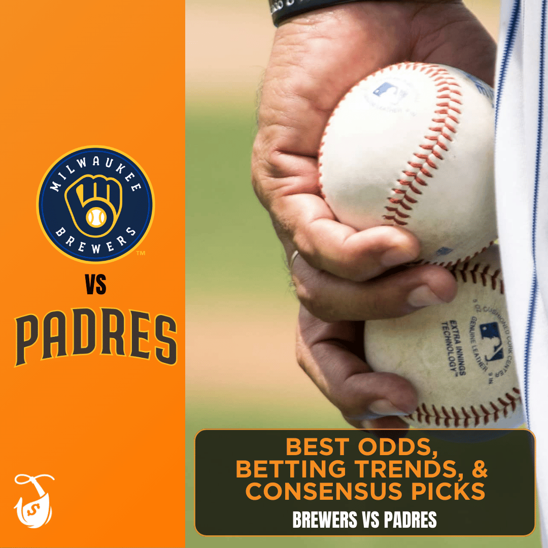 Padres vs Brewers Best Odds, Bet Trends, Consensus Picks