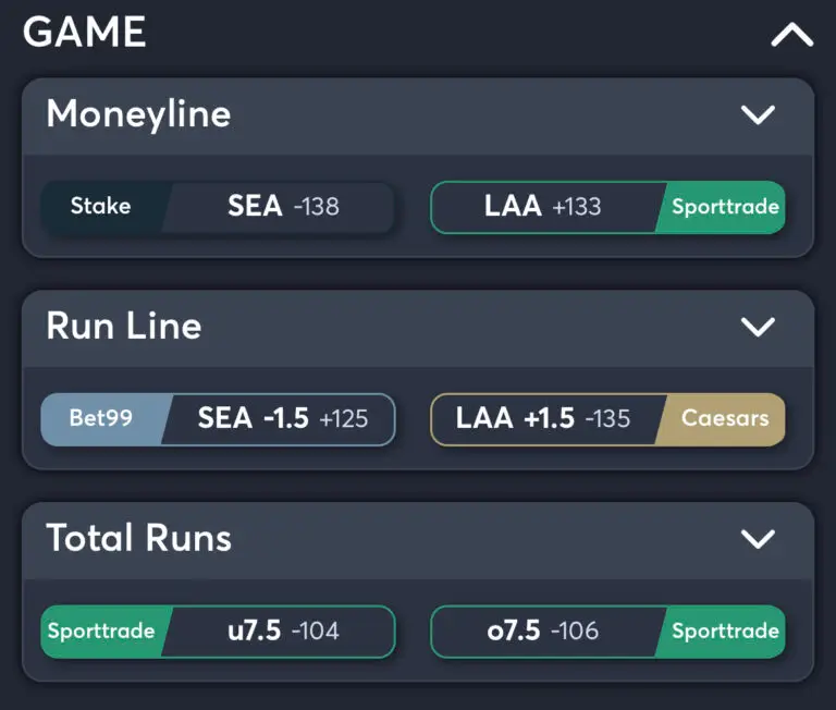 Mariners vs Angels - Best Bets