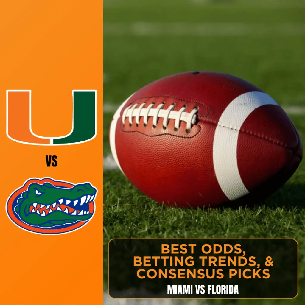 Miami vs Florida_ NCAAF Best Odds, trends, and picks Page