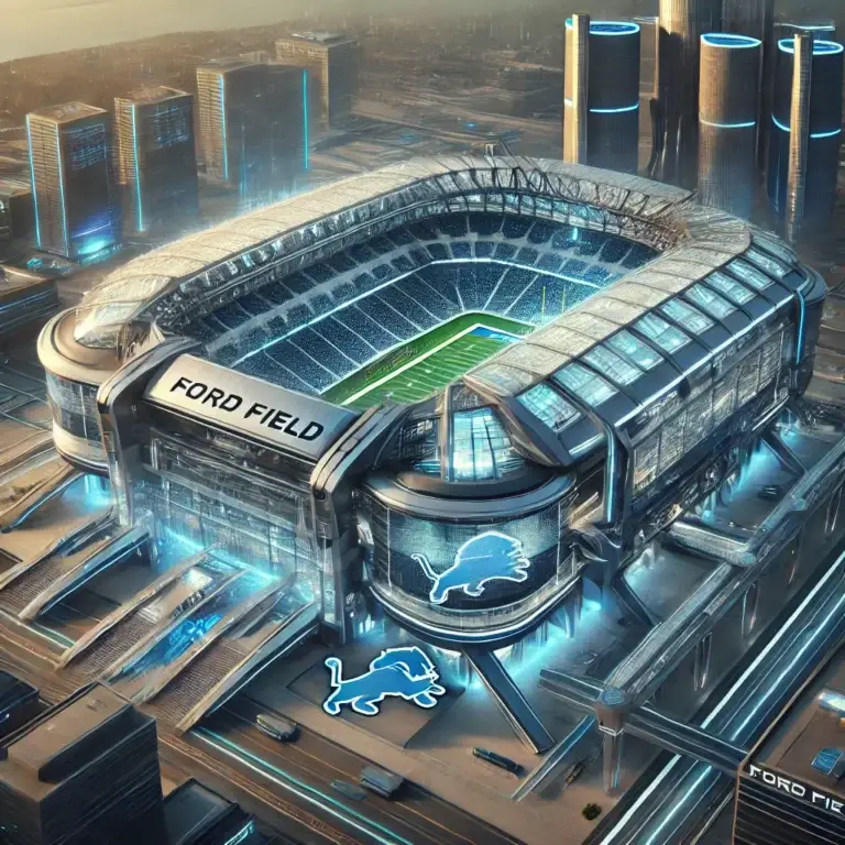 NFL Stadiums Reimagined - Detroit Lions