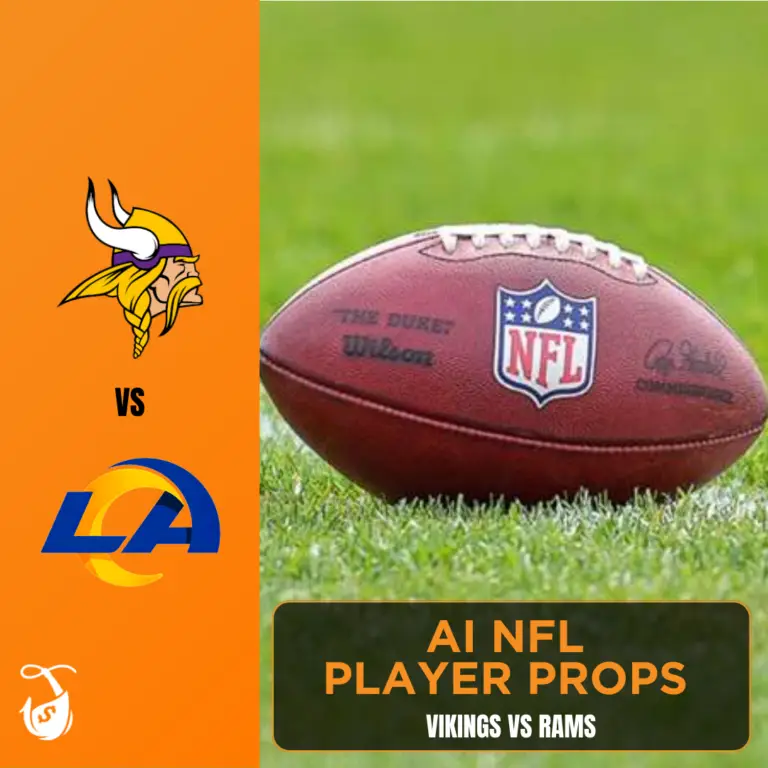 Vikings vs Rams_ AI NFL Player Props