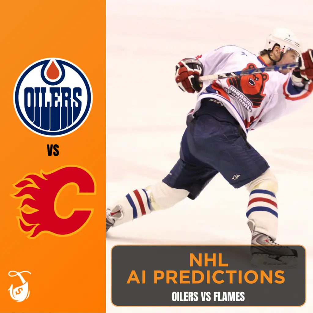 Oilers vs Flames - AI Predictions