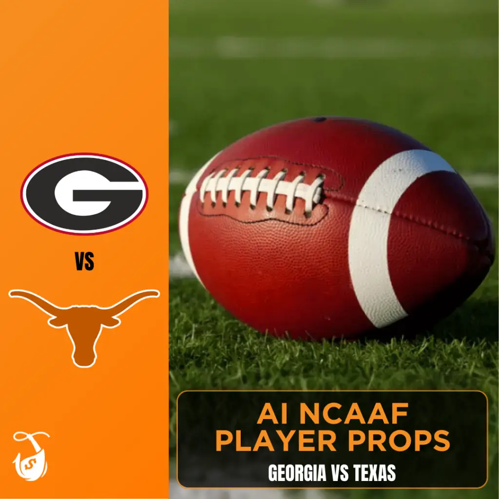 Georgia vs Texas_ AI NCAAF Player Props