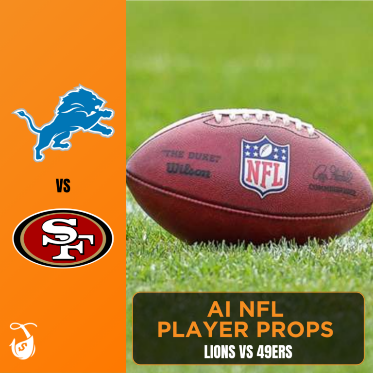 Lions vs 49ers_ AI NFL Player Props