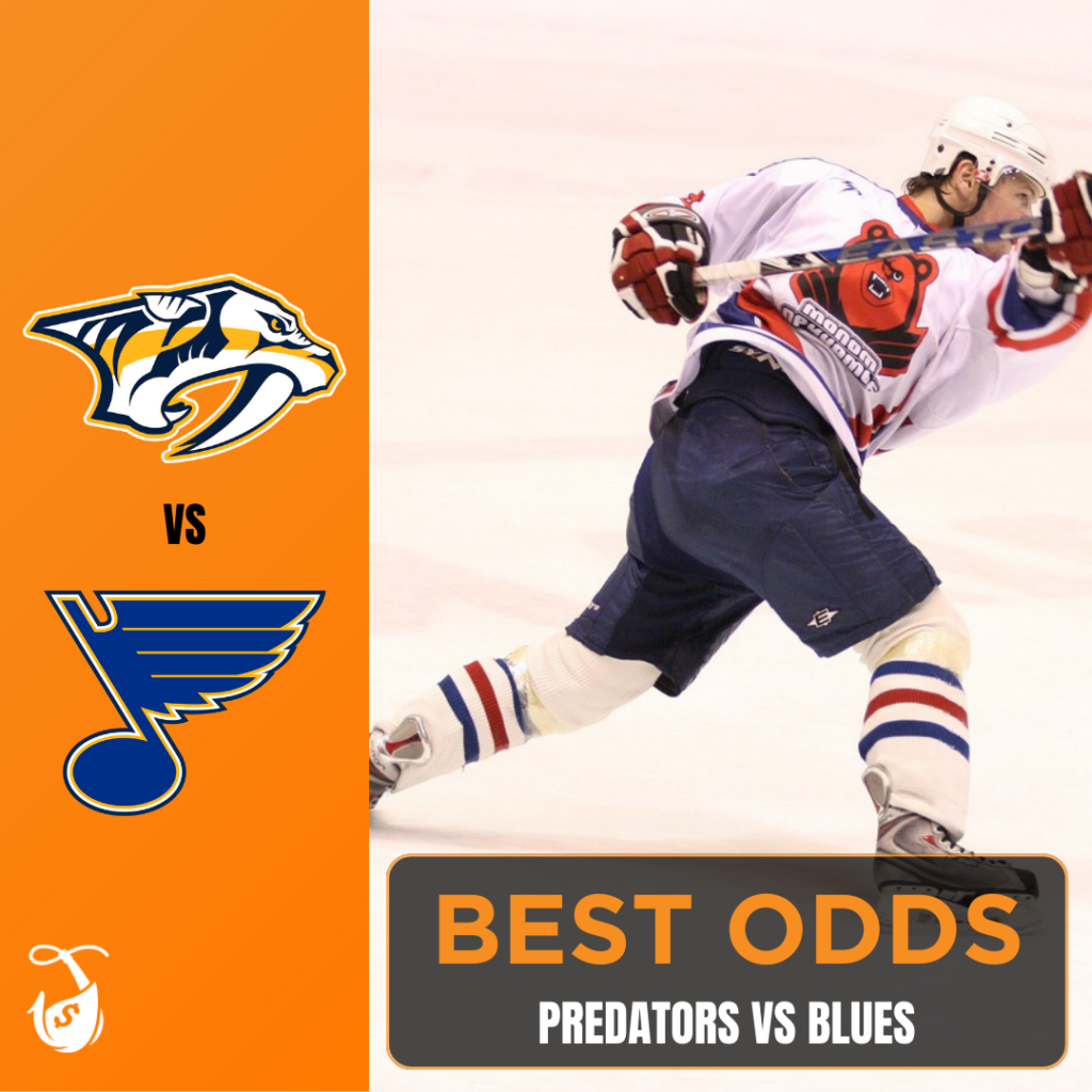 Predators vs Blues - Best Odds