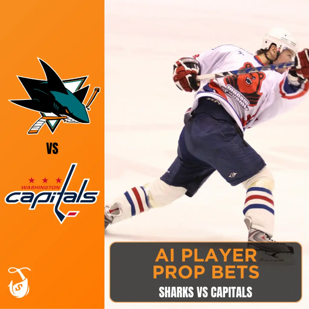 Sharks vs Capitals - AI Player Props