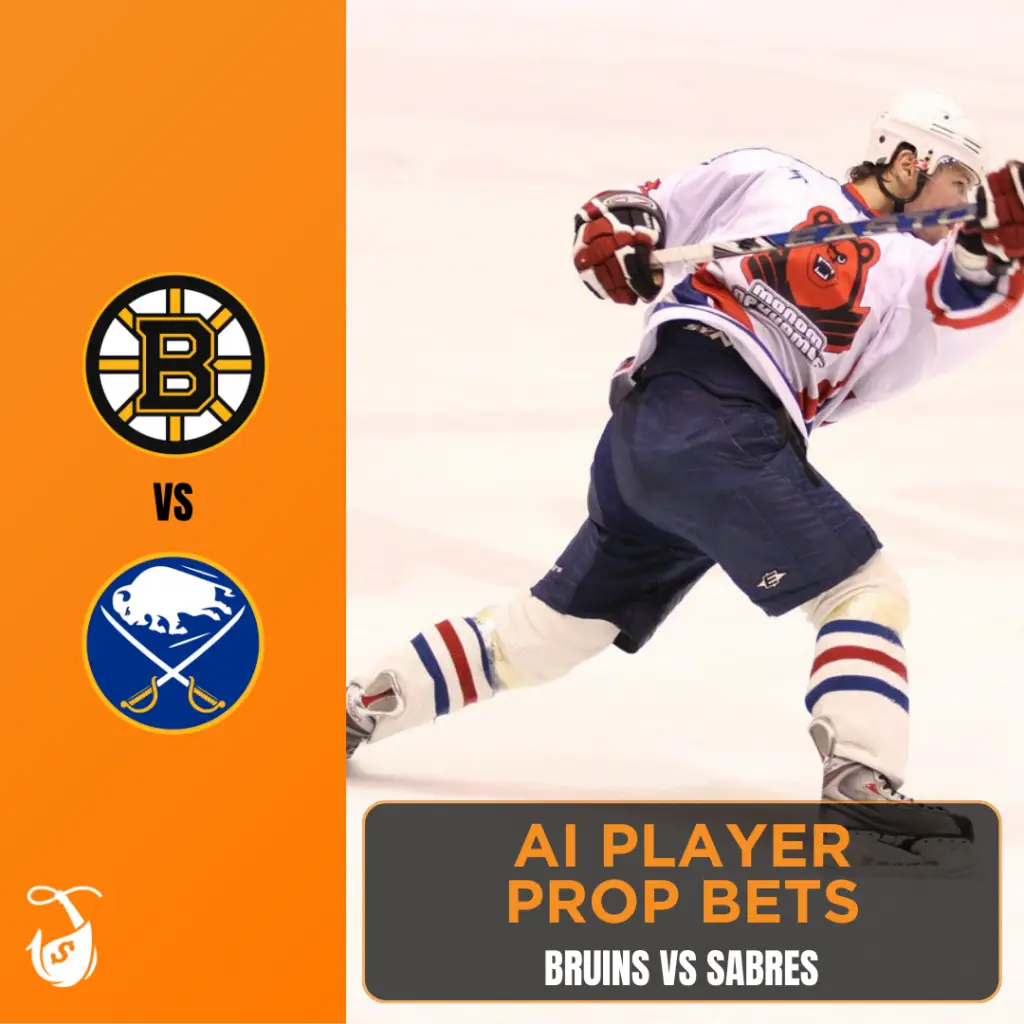 Bruins vs Sabres - AI Player Props