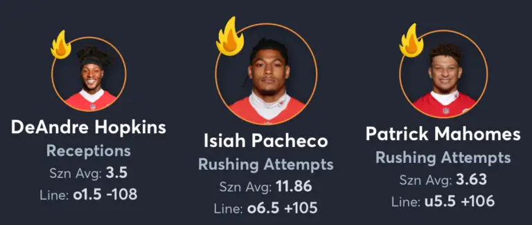 Chiefs vs Eagles - Player Props