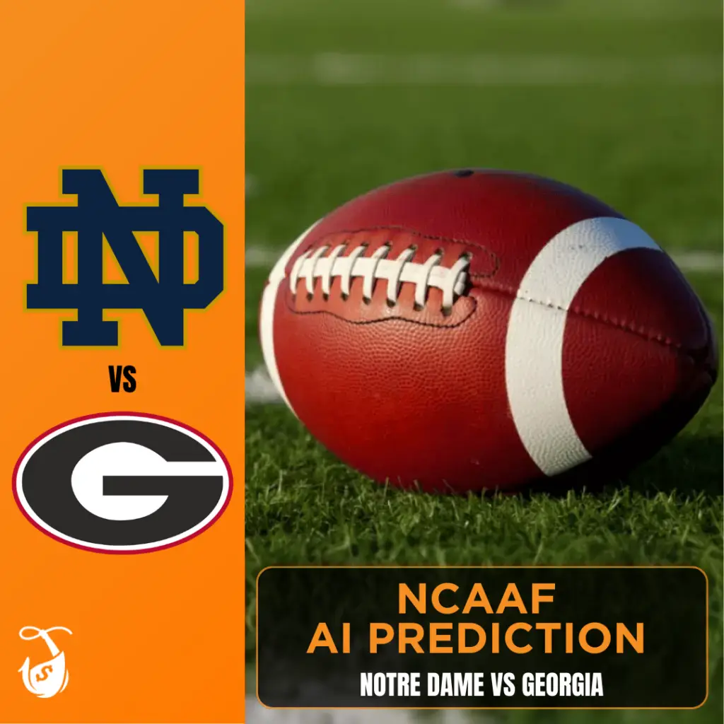 Notre Dame vs Georgia_ NCAAF AI Prediction