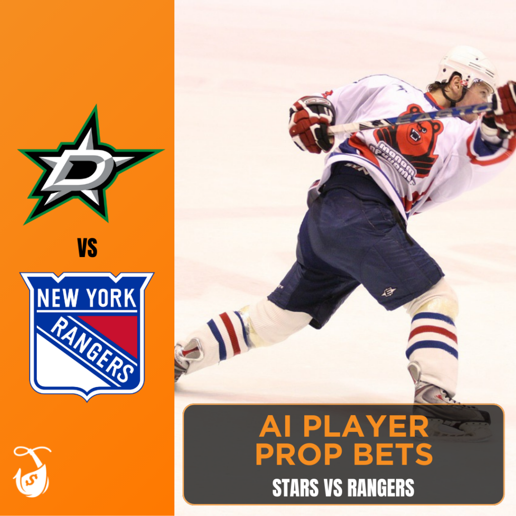 Stars vs Rangers - AI Player Props