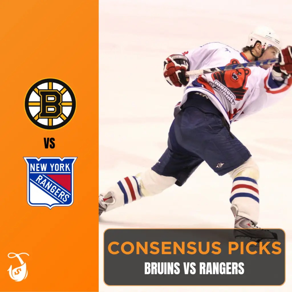 Bruins vs Rangers - Consensus Picks