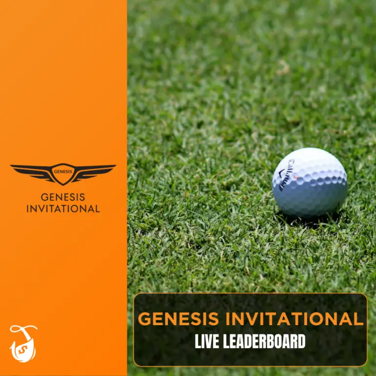 Genesis Invitational - Live Leaderboard