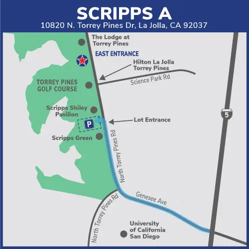 The Genesis Invitational Parking Map