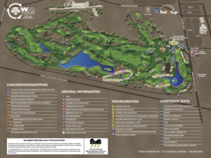 WM Phoenix Open Location 2025 Golf Course Map & Venue